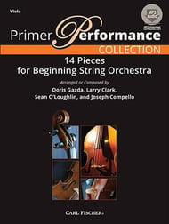 Primer Performance Collection Viola string method book cover Thumbnail